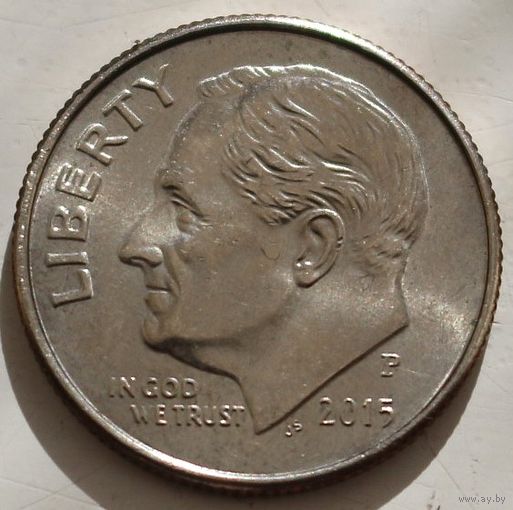 США 10 центов (1 дайм) 2015 год P UNC