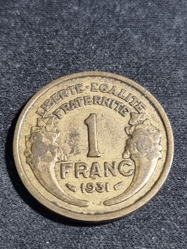 Франция 1 франк 1931