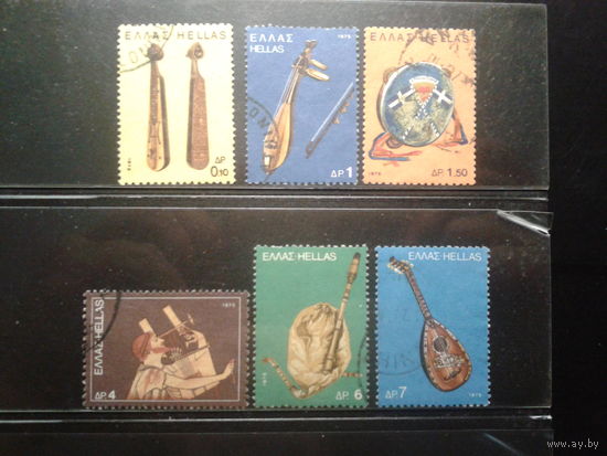 Греция 1975 Стандарт, муз. инструменты
