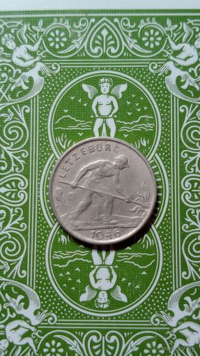 Люксембург 1 франк 1946