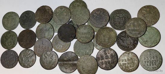 Сборный лот монет. Польша. 33 шт