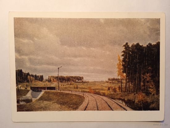 1958. Нисский (БССР). Белорусский пейзаж