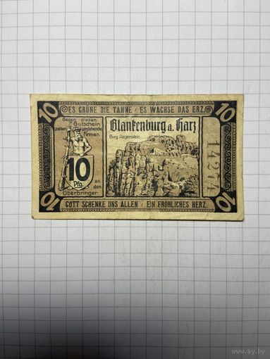 Нотгельд 10 пфеннигов Германия-3012