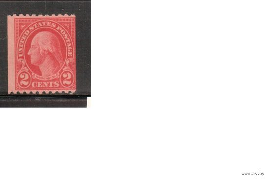 США-1923, (Скотт.606),  * (без клея) , Стандарт, Президенты,Вашингтон