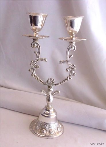 Подсвечник настольный на две свечи