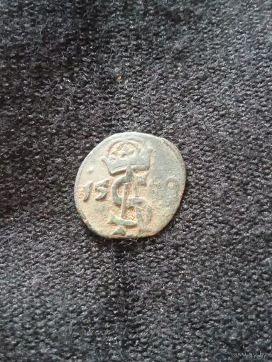 Двуденар 1569г.