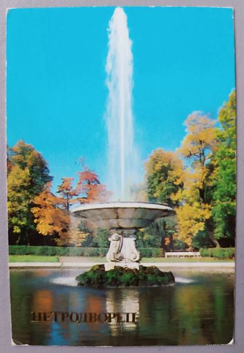 Петродворец. Календарик,1988