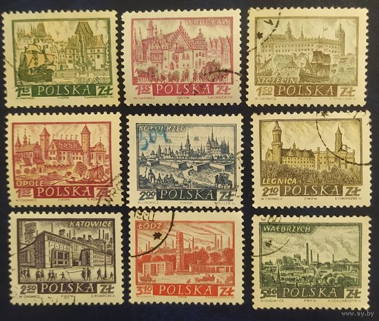 Польша 1960    история замков (2).