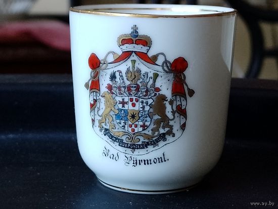 Антиквареая кофейная тонкий фарфор Иудаика