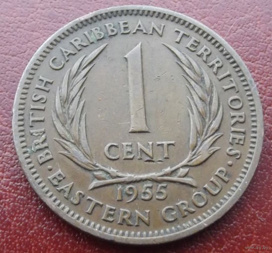 Восточные Карибы . 1 цент 1955