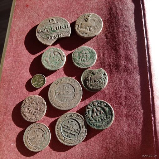 Сборный большой лот монет РИ