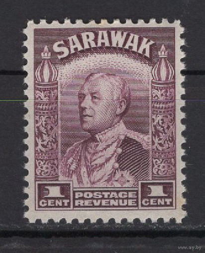 Саравак 1934** 1 cent, сэр Чарльз Вайнер Брукс - Третий и последний раджа Саравака из династии Белых раджей SG#106