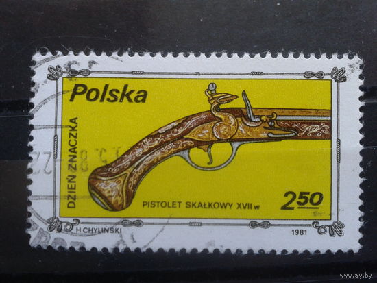 Польша, 1981, Французский пистолет 17 века