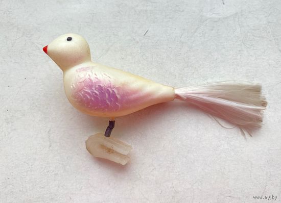 Елочная игрушка Птичка