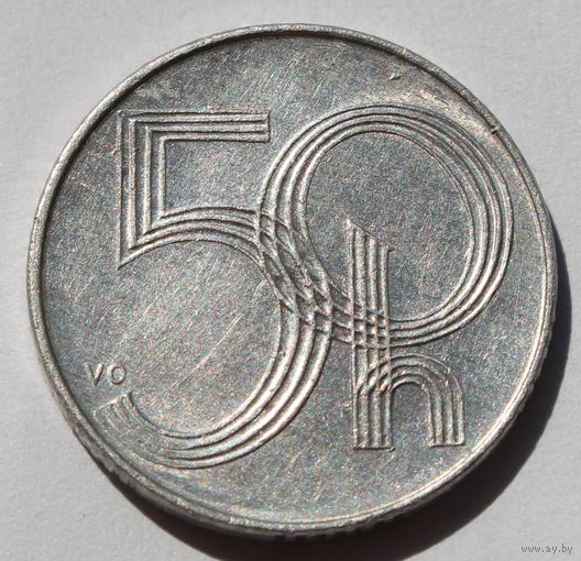 Чехия 50 геллеров, 1995 г.