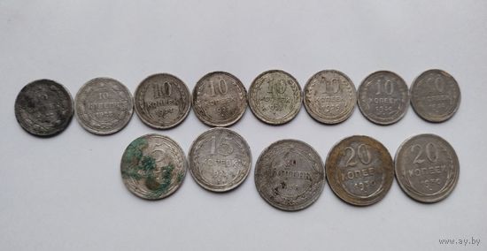 Набор; Серебро  1922-1930 годов.