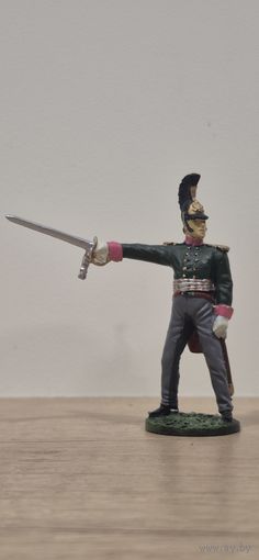 Офицер Санкт-Петербургского драгунского полка, 1812 г. Наполеоновские Войны