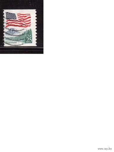 США-1988 (Мих.1978) ,гаш,  Стандарт, Флаг