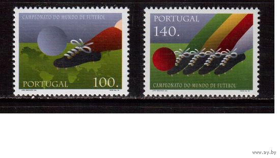 Португалия-1994 (Мих.2015-2016) , ** , Спорт, Футбол, ЧМ-1994(полная серия)