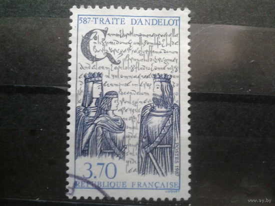 Франция 1987 история Франции, 1400 лет тому