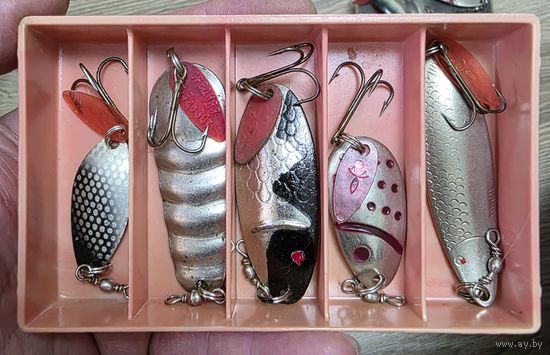 Набор блесен Балтика СССР в родной коробке