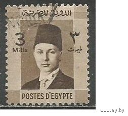 Египет. Король Фарук. 1937г. Mi#225.