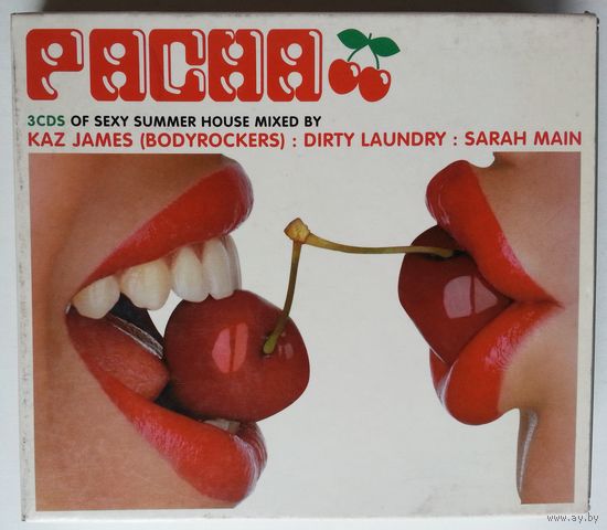 3CD Бокс-сет Kaz James (Bodyrockers), Dirty Laundry, Sarah Main – Pacha (2006) House, Deep House, Tech House