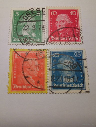 Марки Германия 1922-26