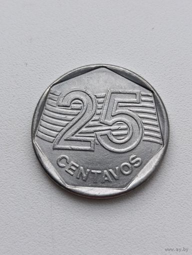 Бразилия. 25 сентаво 1994 года. (4)