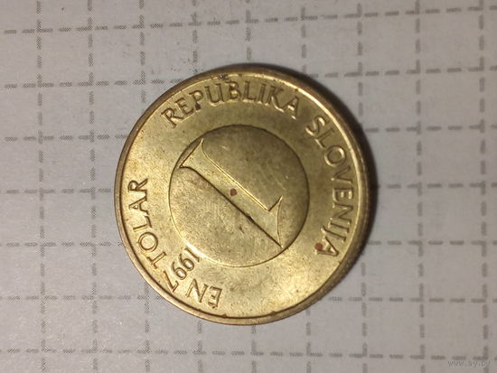 1 толар  Словения 1997 год