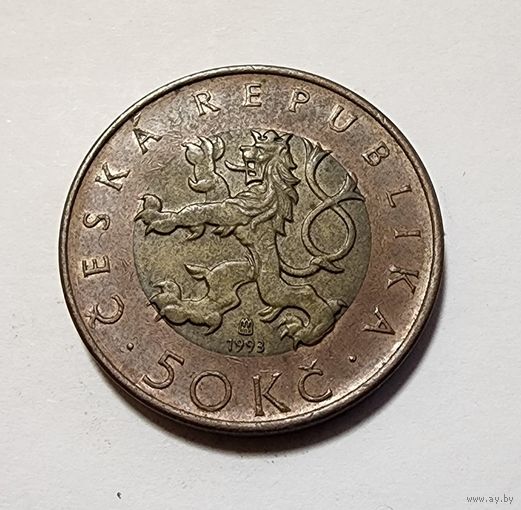 Чехия 50 крон, 1993