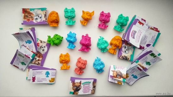 Киндер сюрприз, собачки.