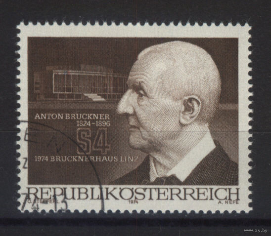 Австрия - 1974 [Mi. 1443] Гашеная (AT03)