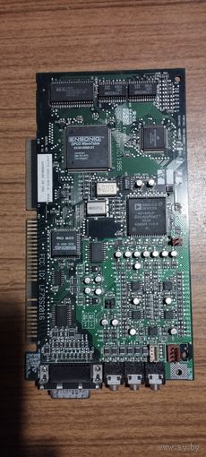Ретро винтажная звуковая карта Ensoniq Opus ISA версия S3016-NCD-A 1995 год.