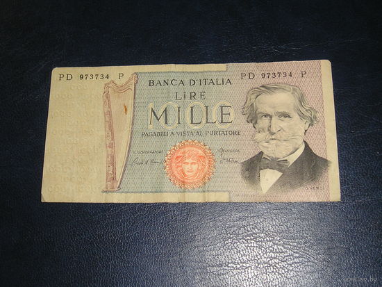 Италия 1000 Лир 1969