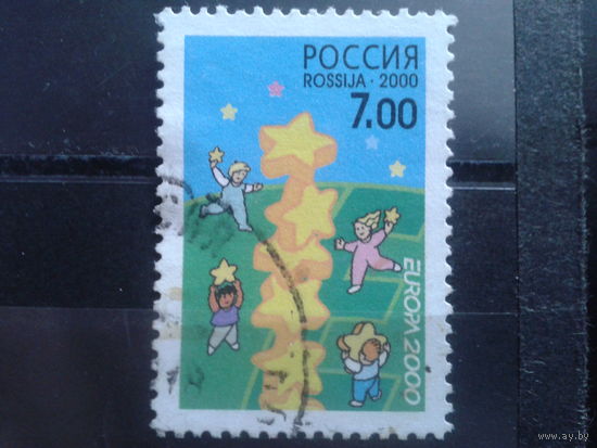 Россия 2000 Европа Михель-5,0 евро гаш.