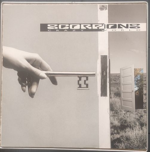 SCORPIONS - Crazy World 90 Mercury Holland NM/EX