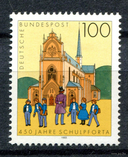 Германия - 1993г. - 450 лет земельной школе Пфорта - полная серия, MNH [Mi 1675] - 1 марка