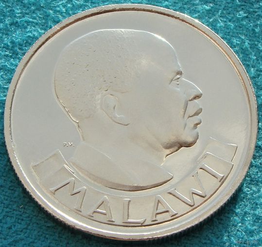 Малави. 1 шиллинг 1964 год   KM#2   Тираж: 11.900.000 шт