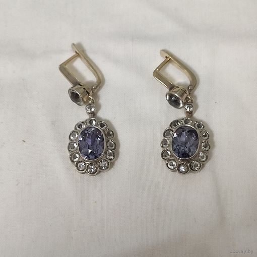 Серьги. 875пр.