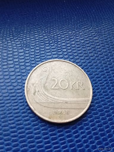 Норвегия 20 крон 1998