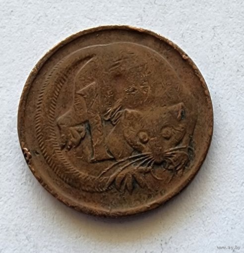 Австралия 1 цент, 1966