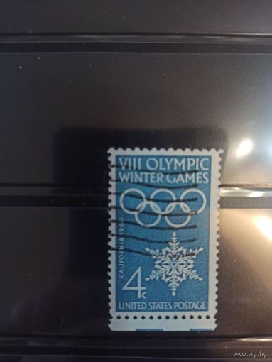 США. 1960. Зимние олимпийские игры. Скво-Вэлли.