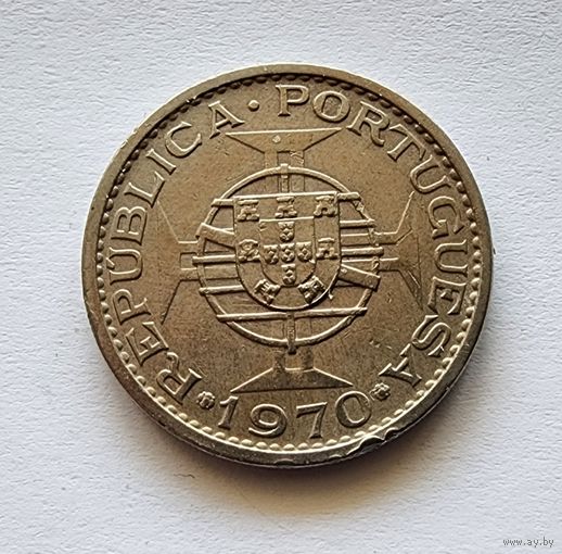 Португальский Тимор 5 эскудо, 1970