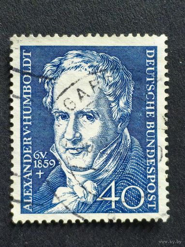 Германия 1959. 100-я годовщина смерти Александра фон Гумбольдта. Полная серия