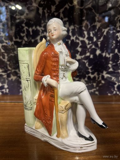 Шикарная статуэтка, подставка для книг, Германия, клеймо, номерная, много лотов с рубля