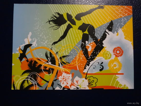 Календарик 2011 г.  Сёрфинг.