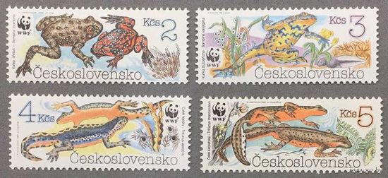 Чехословакия 1989г Земноводные