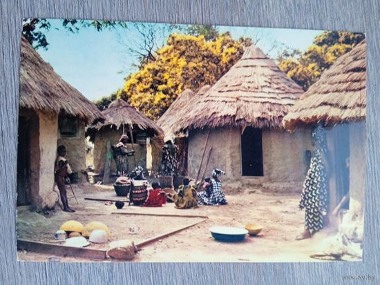 Этнография. Африканская деревня