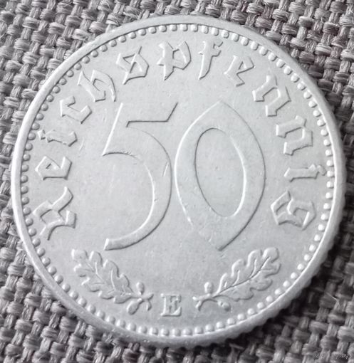 50 рейхспфеннигов 1942 Е